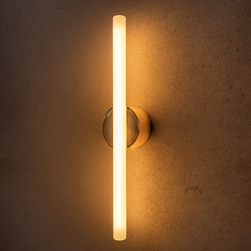 Kilter Wall Light in Solid Brass - Set of 2