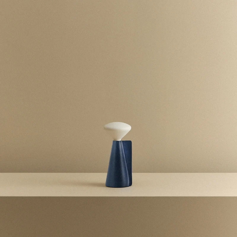 Mantle Portable Lamp in Cobalt Blue