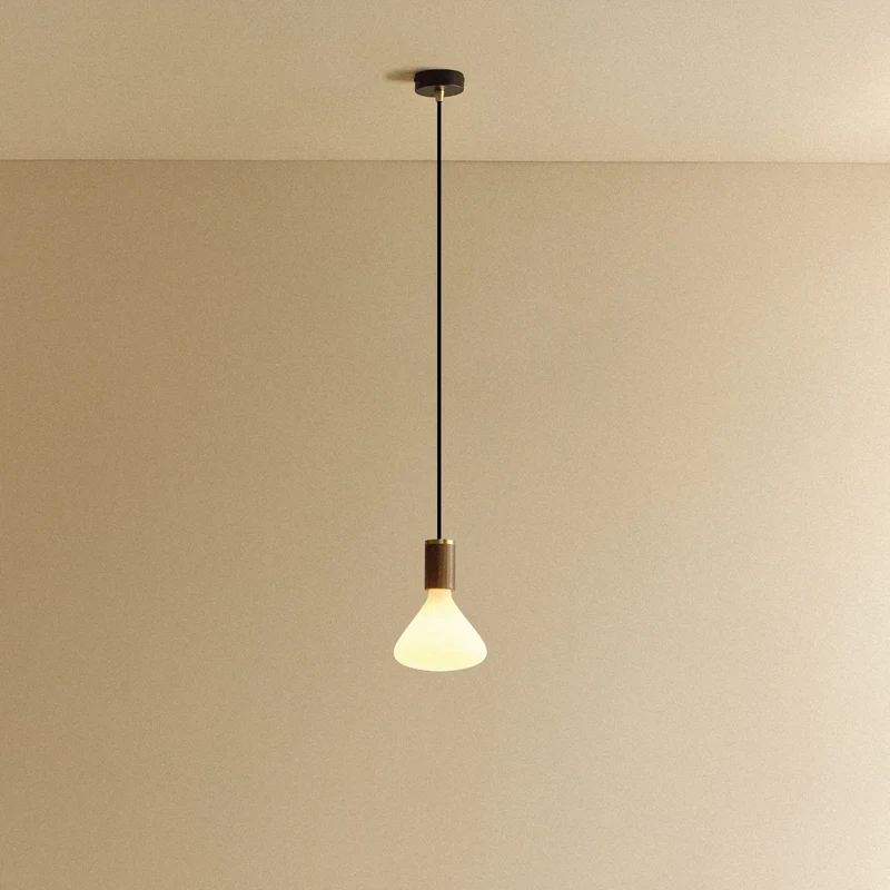 Noma Pendant Light in Walnut