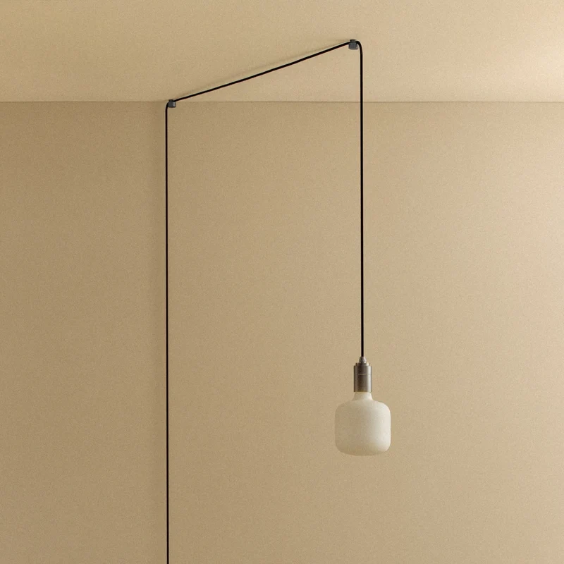 Oblo Plug-In Pendant in Graphite
