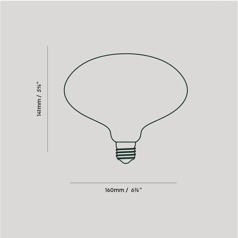 Oval Dim-to-Warm Pendant Light in Brass