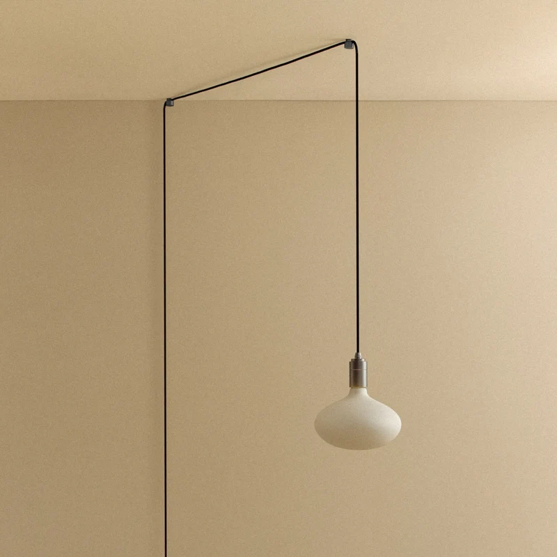 Oval II Plug-In Pendant in Graphite