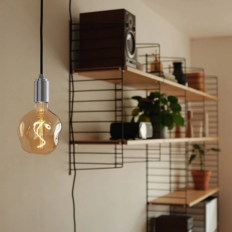 Plug-In Pendant in Stainless Steel