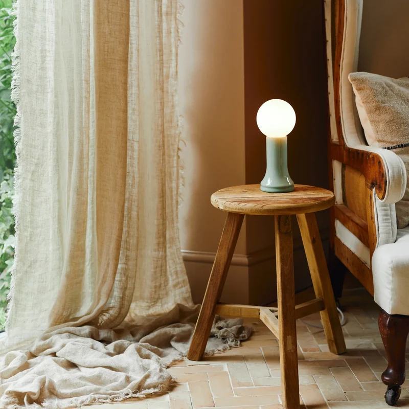 Shore Table Lamp in Sea Green