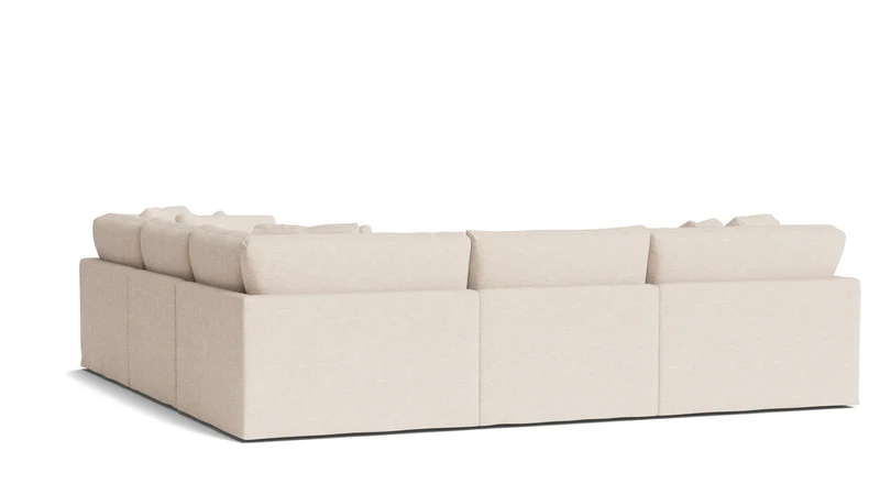 Get Together™ 5-Piece Modular Sectional Closed, Large, Sunbeam