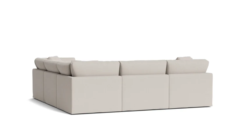 Get Together™ 5-Piece Modular Sectional Closed, Standard, Clay