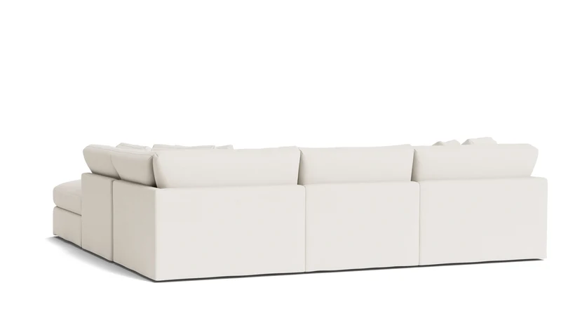Get Together™ 5-Piece Modular Sectional, Large, Cream Linen