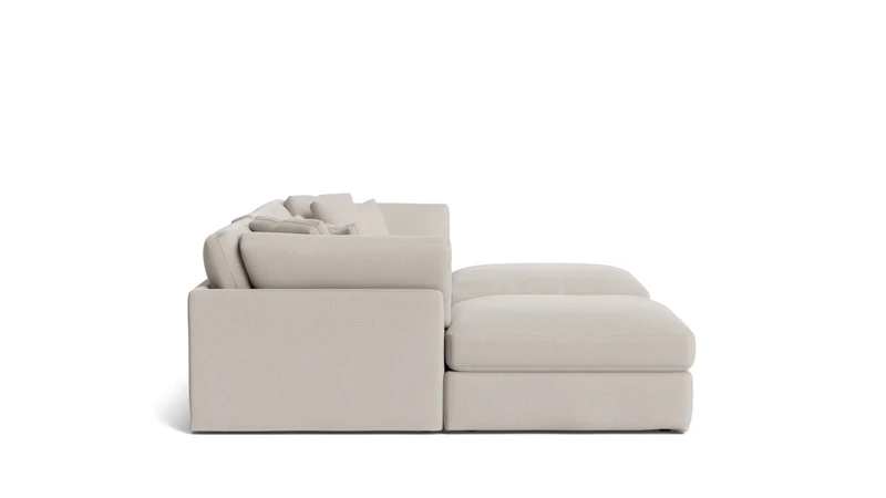 Get Together™ 5-Piece Modular U-Shaped Sectional, Large, Clay