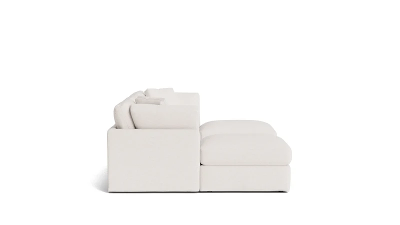 Get Together™ 5-Piece Modular U-Shaped Sectional, Standard, Nomad Snow