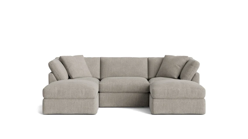 Get Together™ 5-Piece Modular U-Shaped Sectional, Standard, Oatmeal