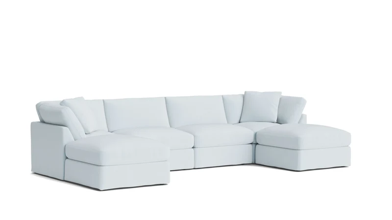 Get Together™ 6-Piece Modular U-Shaped Sectional, Standard, Cove