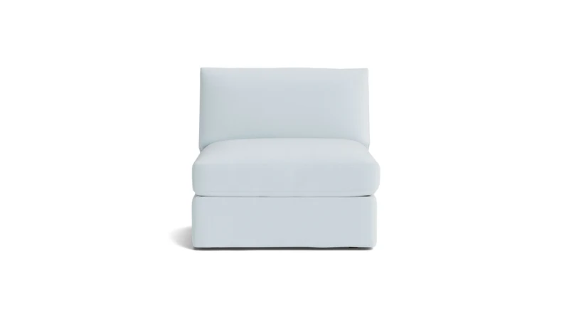 Get Together™ Armless Chair, Large, Cove
