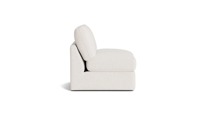 Get Together™ Armless Chair, Large, Nomad Snow