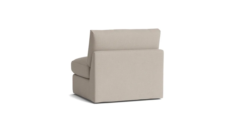 Get Together™ Armless Chair, Standard, Light Pebble