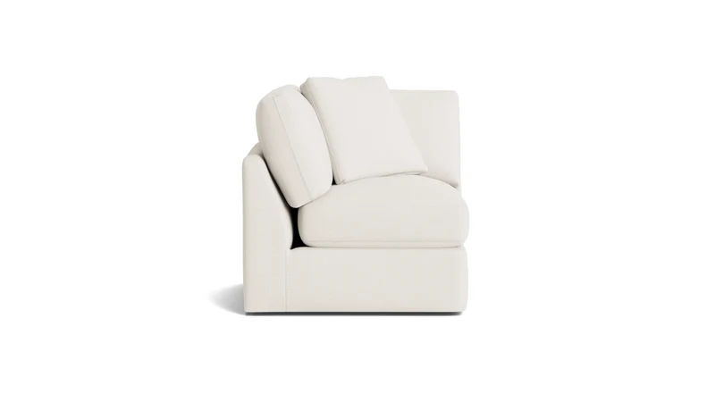 Get Together™ Corner Chair, Large, Cream Linen