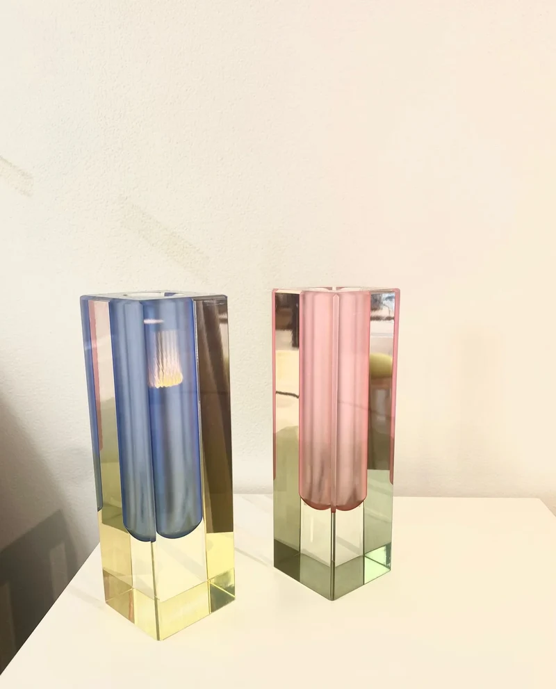 Soliflore Blomst Transparent Coloré | Design Épuré