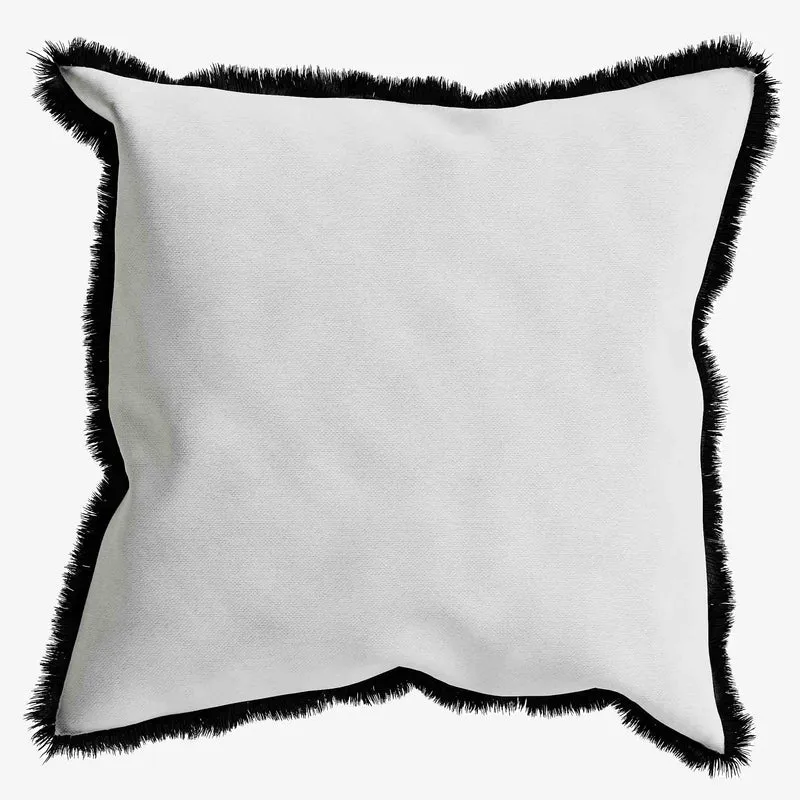 Coussin carr imprim tropical, Palmiers