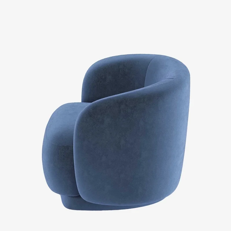 Fauteuil en velours