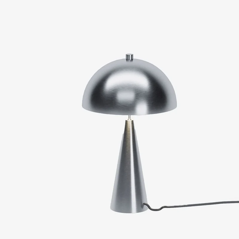 Lampe champignon poser en m tal argent Monet