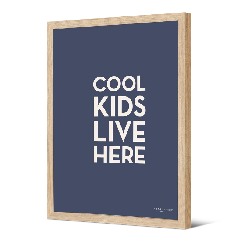 Affiche ou affiche encadrée Cool Kids