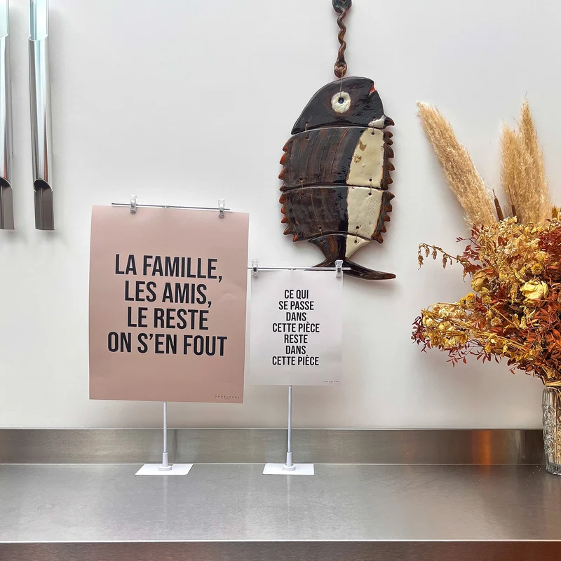 Affiche ou affiche encadrée Piece