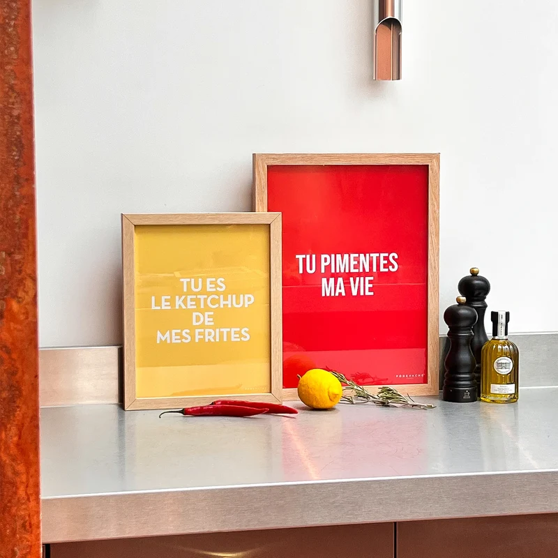 Affiche ou affiche encadrée Piment
