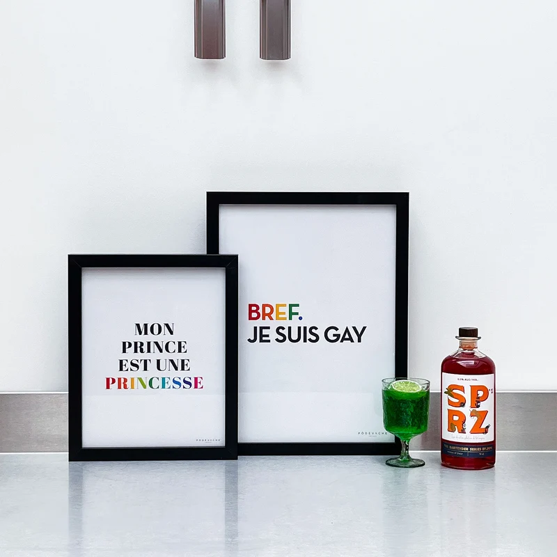 Affiche ou affiche encadrée Prince