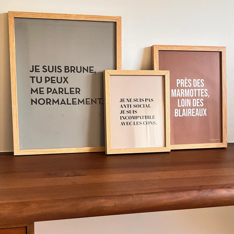 Affiche ou affiche encadrée Règles