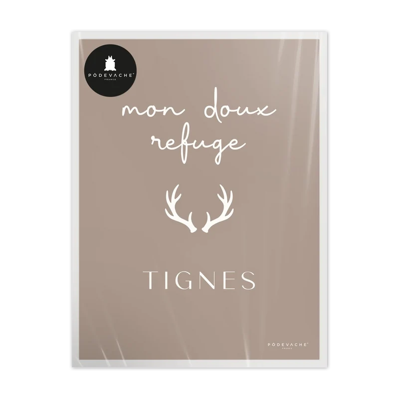Affiche personnalisée Doux Refuge