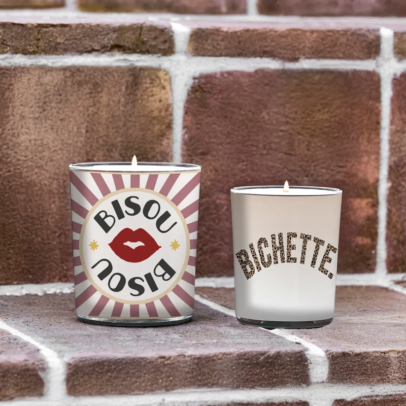 Bougie parfumée Bisou Bisou