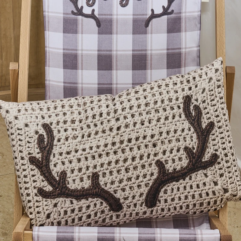 Coussin Velours Hohe Tauern