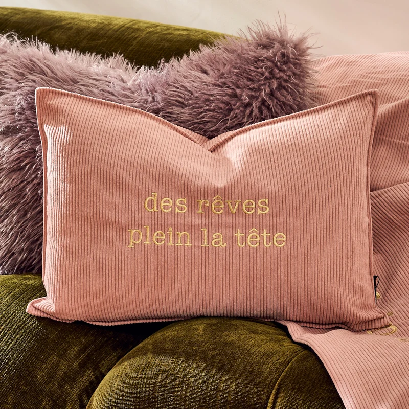 Coussin Velours Jungle Liouquet