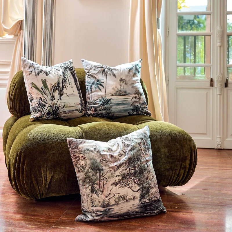 Coussin velours Audial