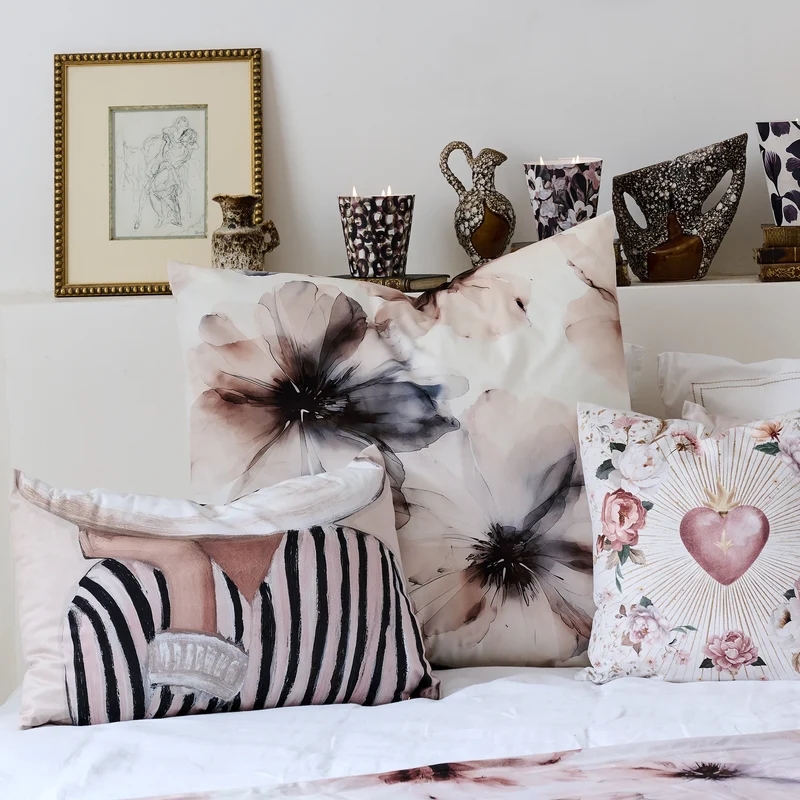Coussin velours Blackburn