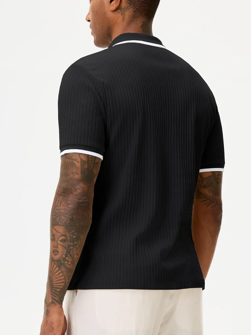 Adrien Polo Homme – Polo Maille Stretch, Léger & Style Business Casual Élégant