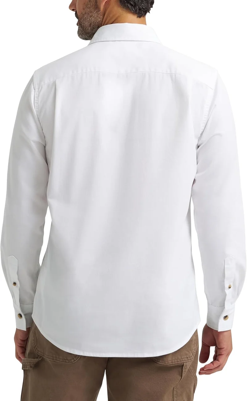 Thom Chemise Homme – Chemise Classique Manches Longues, Coupe Relax & Poches