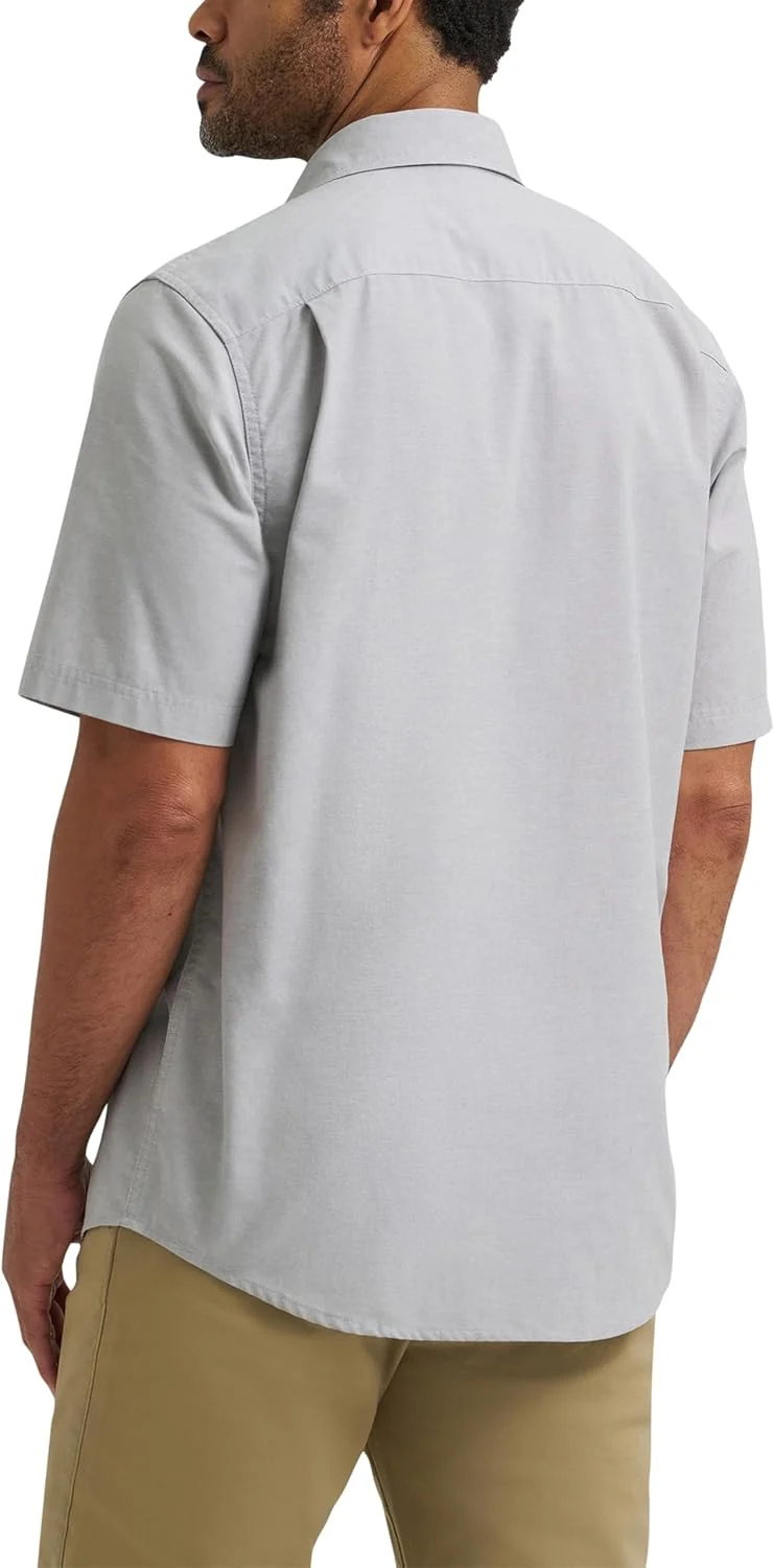 Paul Chemise Homme – Chemise Manches Courtes Classique, Coupe Relax & Poches