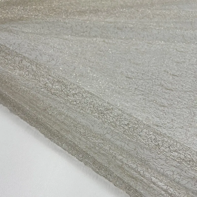 Tissu tulle métallisé - Siviglia