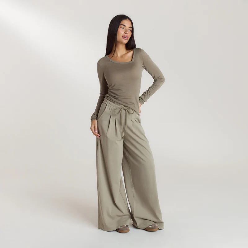 Pantalon à Pinces - Thym