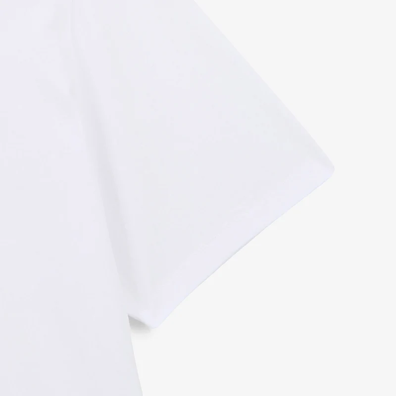 T-shirt col rond en jersey de coton imprimé sumo sur la poitrine
