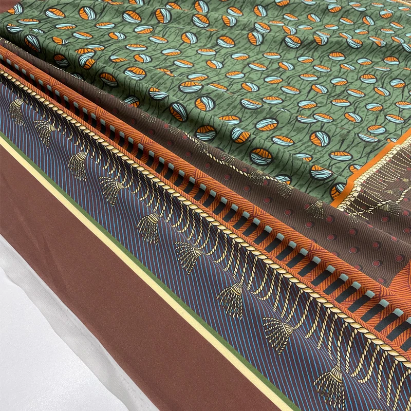 Carré Satin, Soie - Gocciato