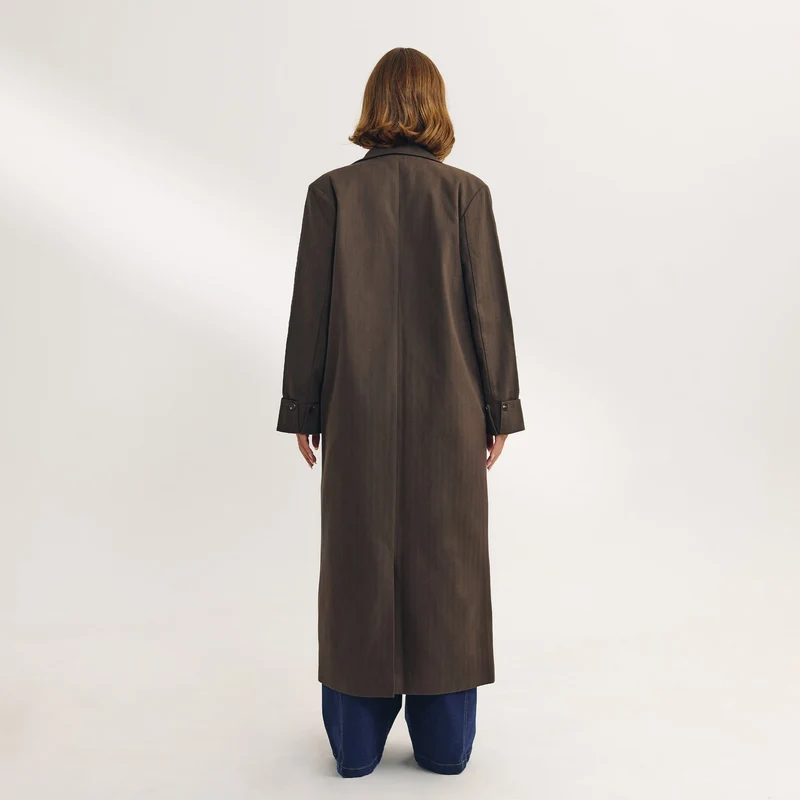 Blazer Oversize - Marron Foncé