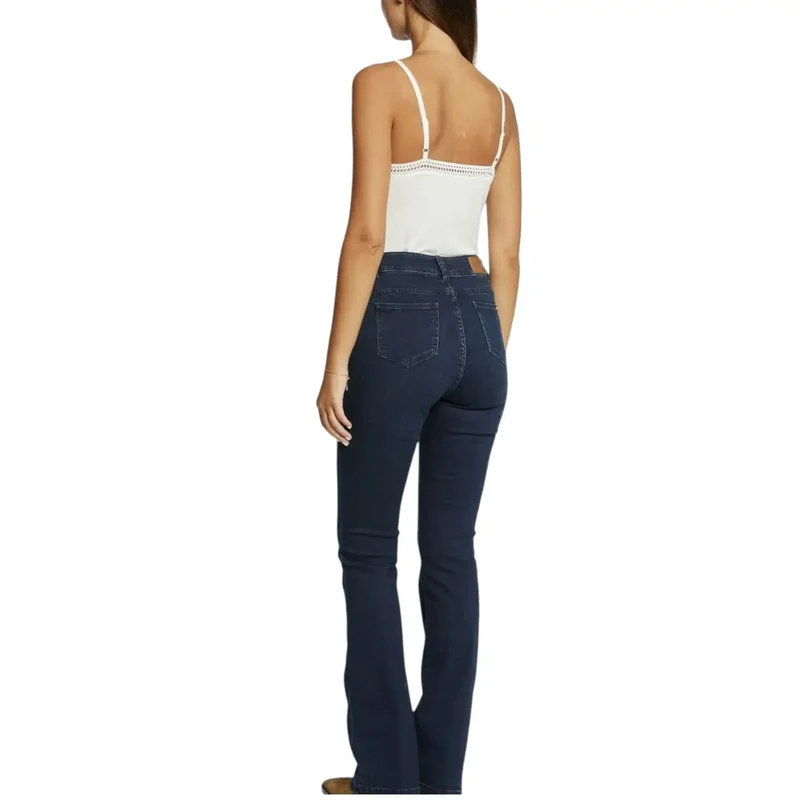 Haut sans manches pour femmes Morgan De Toi blanc, col V dégagé, viscose, élasthanne