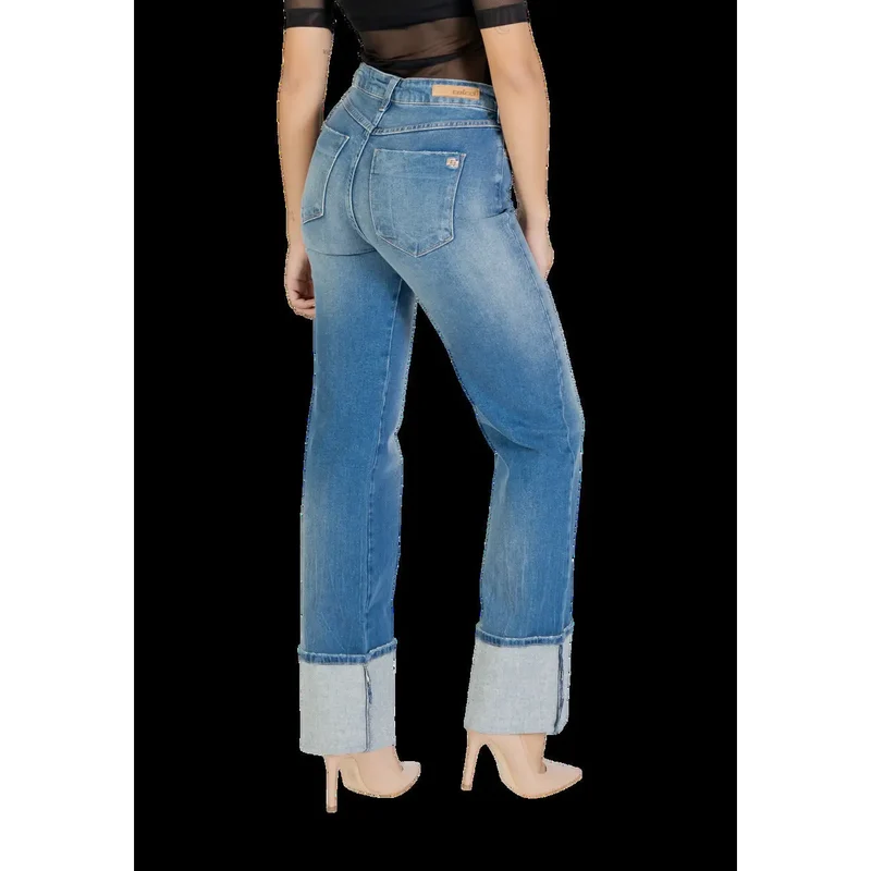 Jean Femme Colcci Bleu Coton Pantalon Slim Fit
