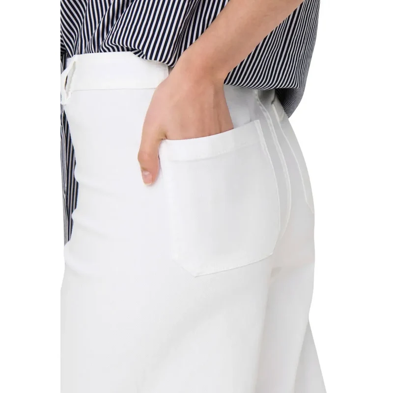 Pantalon pour femmes Jacqueline De Yong en coton blanc, taille 30