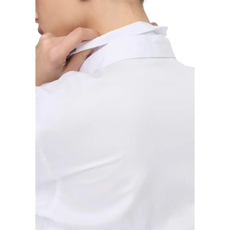 Chemise classique longue en coton blanc pour femmes Jacqueline De Yong