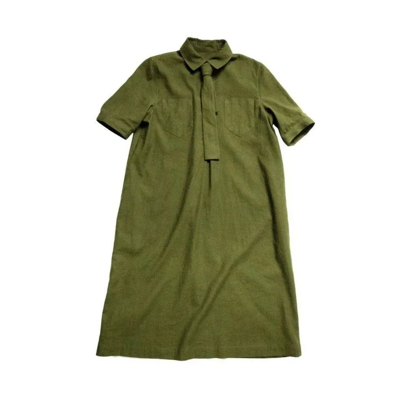 PATRON DE COUTURE PDF | Chemise & robe Scout Curvy | Merchant & Mills | UK 18–28