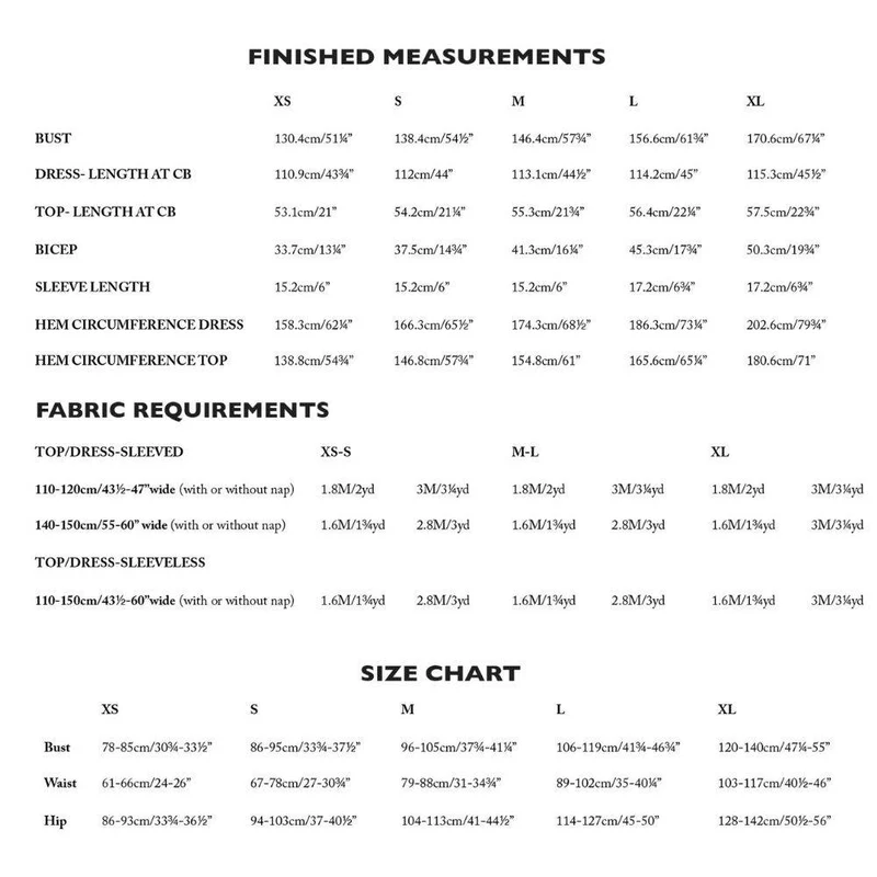 PATRON DE COUTURE PDF | Clover | Merchant & Mills