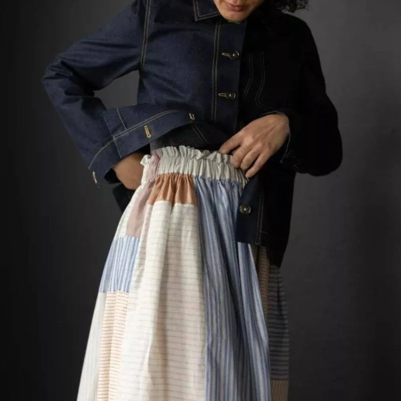 PATRON DE COUTURE PDF | Jupe Mathilde | Merchant & Mills | A4 SEULEMENT