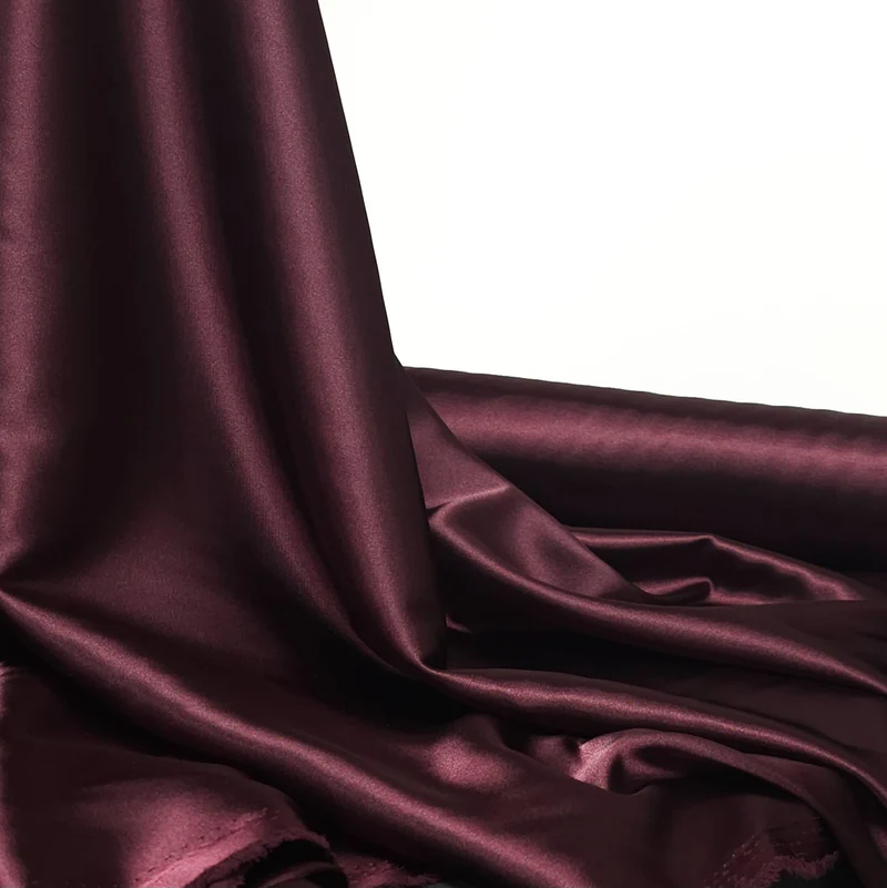 Tissu satin extensible haut de gamme